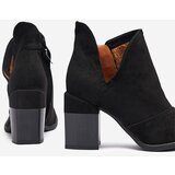 Resti Women's boots on the post with cut-outs in black. Encura- Footwear | Shoptok.si