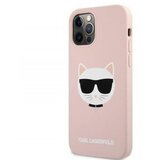 Karl Lagerfeld Klhcp12mslchlp za iphone 12 pro roza silikonska zaščita - choupetts head Cene