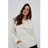 Marisse Women's Sweatshirt L-Bl-4008 Off White Cene