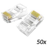Ugreen konektor RJ45 CAT.6 UTP kabel, 50 kosov, NW120-50 Cene