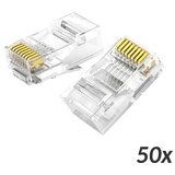 Ugreen RJ45 mrežni konektor Cat6 (paket 50 komada) | shoptok.hr