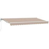  Okvir tende Bež 400 x 200 cm Poliester s PU premazom, (5000206670) | Shoptok.si