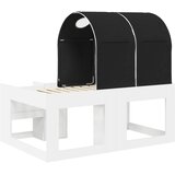  Krevet s Tunnels 4 pcs Bijela i crna Konstruirano drvo | shoptok.hr