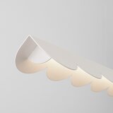 Thoro Bež LED viseća svjetiljka aluminijska BISCUIT &amp;ndash; Slike