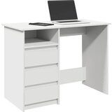 vidaXL Radni stol bijeli 102 x 50 x 75 cm od konstruiranog drva | shoptok.hr