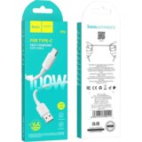 hoco. USB kabl za smartphone, USB-A to type C, 100W, bijela - X96 Hyper, 100W, White | shoptok.hr