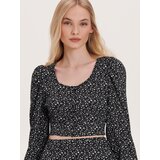 Reserved - Bluza iz džersija - Črna Cene
