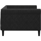  Dnevni krevet crni 90 x 190 cm baršunasti | shoptok.hr