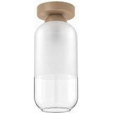 Brilagi LED plafonsko svetlo RETRO GLASS 1xE27/60W/230V prečnik 14 cm bež/bela Cene