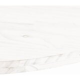  Ploča za stol bijela 110x55x2,5 cm od masivne borovine ovalna | shoptok.hr