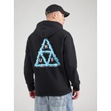 Huf Majica 'Desktop' svetlo modra / črna / bela | Shoptok.si