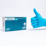Rukavice bez pudera pps safe care crne/plave - crne