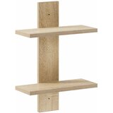  Zidna polica Hrast sonoma 30 x 13.5 x 43 cm Prerađeno drvo | shoptok.hr