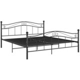  Okvir za krevet crni metalni 200 x 200 cm | shoptok.hr