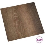  Samoljepljive Pločice za Pod 30 5 x 30 5 cm 20 pcs PVC - Smeđa i crna | shoptok.hr