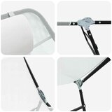  Sklopiva ležaljka za sunčanje 2 pcs Krema 182 x 55 x 85,5 cm | shoptok.hr