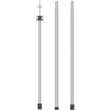 vidaXL Teleskopska šipka za ceradu duljine 102 – 260 cm aluminijska Cijene