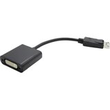 Value DisplayPort / DVI adapterski kabel DisplayPort vtič\, DVI-D 24+1-polna vtičnica 0.15 m črna 12.99.3133 DisplayPort kabel, (20415590) | Shoptok.si