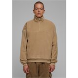 Urban Classics Basic Polar Fleece Troyer Warm Sand cijene