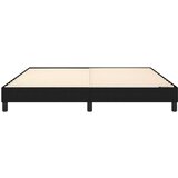  Za krevet s oprugama crni 180 x 200 cm od tkanine | shoptok.hr