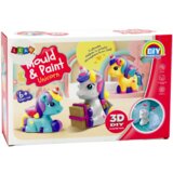 Creative Artistic Unicorn 3D Plaster Paint Set | shoptok.hr