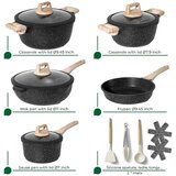 Just Perfecto JL-889 set posuđa s granitnim premazom, 14 dijelova Slike