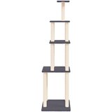  Penjalica za mačke sa stupovima za grebanje tamnosiva 183 cm | shoptok.hr