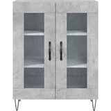  Visoka komoda siva betona 69,5x34x180 cm od konstruiranog drva | shoptok.hr