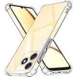 Techsuit Silikonska futrola s ojačanim rubovima za Realme C53 - Prozirna | shoptok.hr
