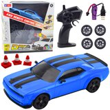  Auto na daljinsko upravljanje Drift Sports sa zamjenivim kotačima RC 4WD2 - plavi | shoptok.hr