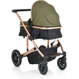 Cangaroo kolica za bebe 3u1 Thira Green, 0m+