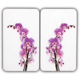 Wenko komplet 2 steklenih zaščitnih plošč za štedilnik orchid, 52 x 30 cm Cene