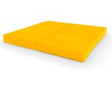 Monkey Gym Gimnastična blazina dvodelna telovadna zložljiva gimnastična vzmetnica 100X100X10 Dvodelna Rumena, (5000085798) Cene
