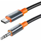McDodo Kabel CA-900 USB-C na 3,5 mm AUX mini jack, 1,8 m (črn), (20655354)