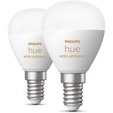 Philips Žarnice v kompletu 2 ks z žarnico E14, 5 W White ambiance – Cene