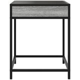  Noćni ormarić s beskonačnim LED boja hrasta 40 x 40 x 51 cm | shoptok.hr