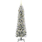 vidaXL Umestno božično drevo med 300 LED Zelena in bela 180 cm | Shoptok.si