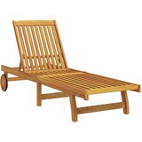 vidaXL Ležalnik 3 pcs Rjava 200 x 120.5 x 84.5 cm Trden akacijev les, (5000084002) | Shoptok.si
