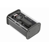 Gembird PB09-TQC3-01 Transparent QC3.0 quick charging power bank, 9000 mAh, black | shoptok.hr