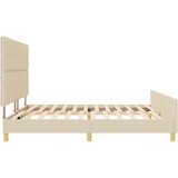  Postelja Krem 200x200 cm iz Tkanine, (22051888) | Shoptok.si