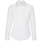 Fruit Of The Loom F15•LADIES LONG SLEEVE OXFORD SHIRT