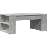 Furnova Klubska mizica betonsko siva 102x55x42 cm inženirski les, (21914913) | Shoptok.si