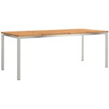 vidaXL zunanja jedilna miza 200x90x74,5 cm trden akacijev les | Shoptok.si