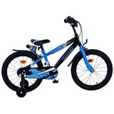 Volare dječji bicikl Sportivo 18" s dvije ručne kočnice crno-plavi | shoptok.hr