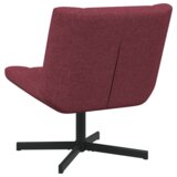  Vrtljiv stol Vinorodna rdeča 63 x 75 x 76 cm blago, (5000288946) | Shoptok.si
