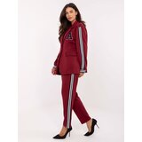 RUE PARIS Set-IT-KMPL-9721.15-burgundy | Shoptok.si
