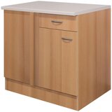 XXXL Kotna Spodnja Omarica Nano, Barva Bukve | Shoptok.si