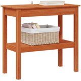  Konzolna stolica Vosak Smeđa 80 x 40 x 75 cm Masivna borovina | shoptok.hr