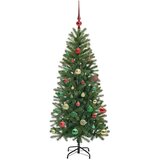 vidaXL Umestno božično drevo med 150 LED Zelena 150 cm PE in PVC | Shoptok.si