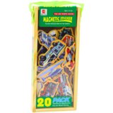  Set of Wooden Magnets Vehicles Ships Planes 20 pieces | Shoptok.si